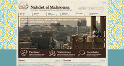 Desktop Screenshot of nahdetelmahrousa.org